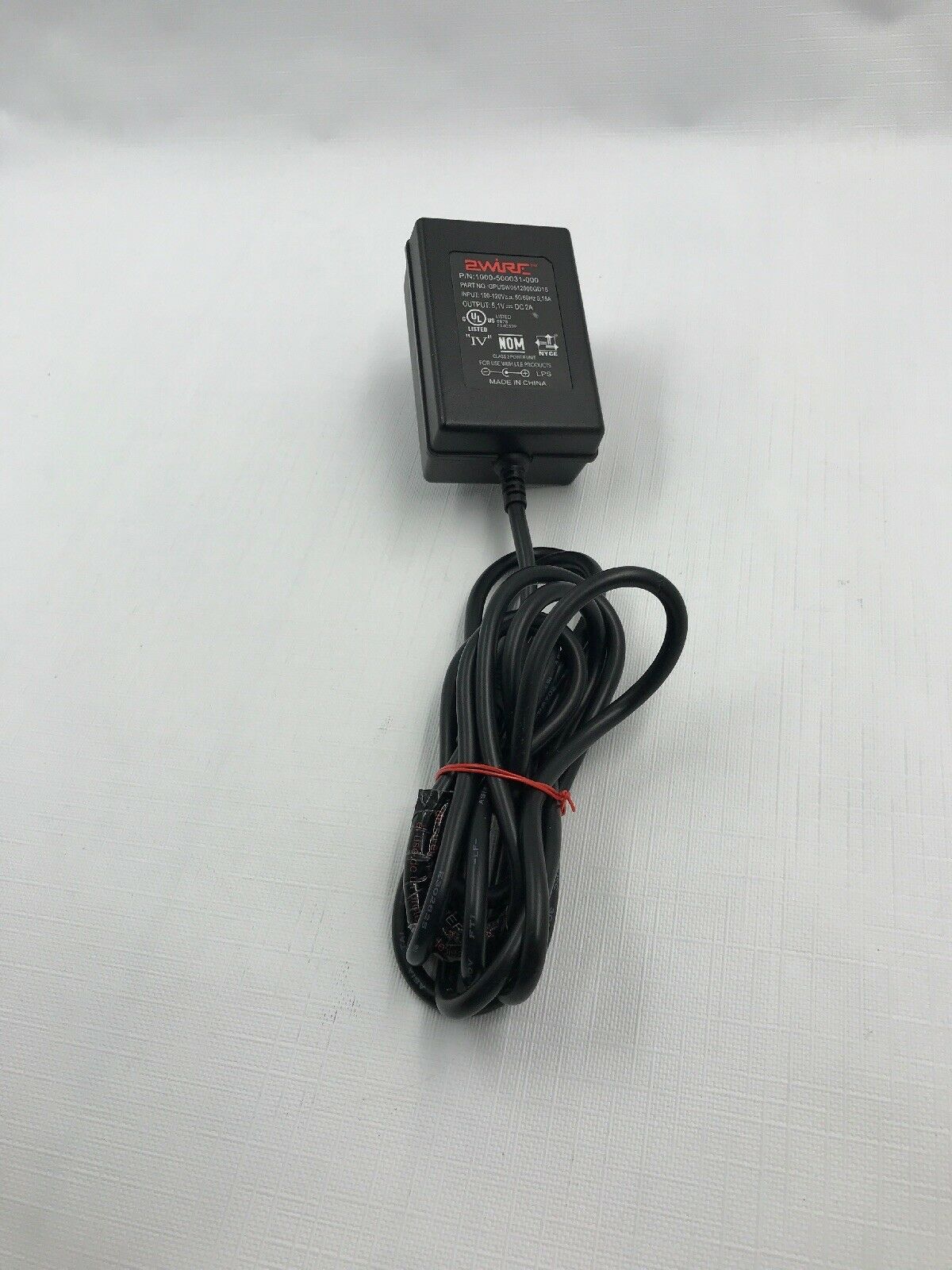 NEW 2Wire GPUSW0512000GD1S 5.1V 2A 1000-500031-000 AC DC Power Supply Adapter Charger for DSL Modem